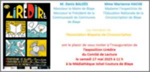 photo Exposition Lirédire du Comité de lecture
