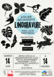 photo Atelier linogravure
