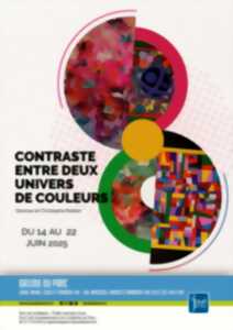 photo Contraste entre deux univers de couleurs