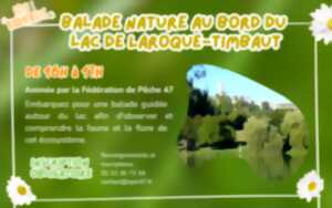 photo Balade nature au bord du  lac de Laroque-Timbaut