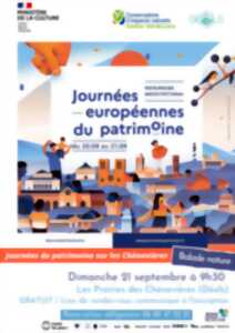 Journées du Patrimoine sur les Chénevières