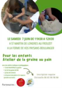 photo FESTIVAL MANGER COMME ON SÈME - ATELIER DE LA GRAINE AU PAIN