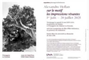 photo EXPOSITION ALEXANDRE HOLLAN, SUR LE MOTIF LES IMPRESSIONS VIVANTES, À 