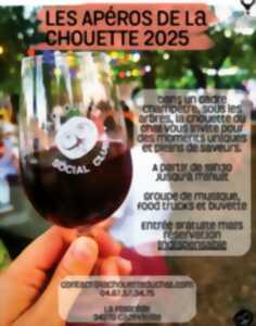 LES APÉROS DE LA CHOUETTE 2025