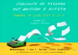 photo CONCOURS DE VITESSE SUR MACHINE À ÉCRIRE