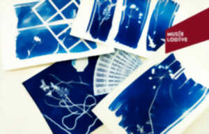 photo ATELIER : CRÉATION CYANOTYPE
