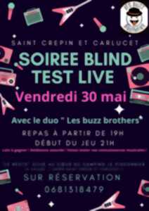 photo Soirée Blind Test live