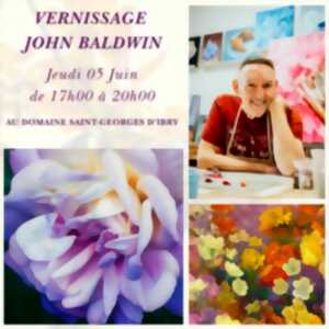 photo EXPOSITION DE L'ARTISTE JOHN BALDWIN ET VERNISSAGE