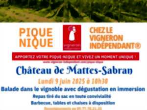 photo PIQUE-NIQUE CHEZ LES VIGNERONS INDÉPENDANTS - CHÂTEAU DE MATTES SABRAN