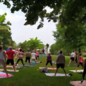 photo Cours de sport au Parc Mauresque : Yogalates