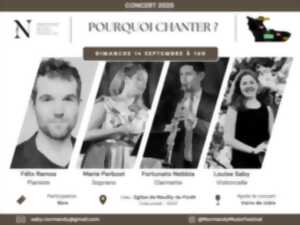 photo Pourquoi chanter ? Un concert avec Marie Perbost, proposé par le Normandy Music Festival