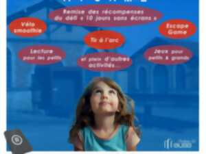 Journée d'animations - Nos enfants et les écrans