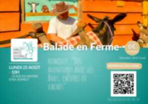Balade en ferme à Rumilly - Lundi 25 août