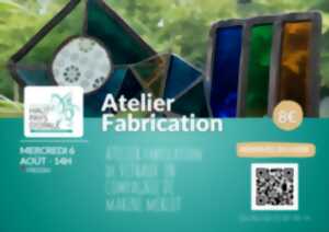 Atelier fabrication de vitraux avec Marine Merlot