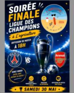 Diffusion en direct de la Finale de la Ligue des Champions