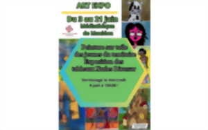 photo Exposition : peinture sur toile des jeunes du territoire