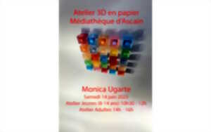 photo Atelier 3D en papier