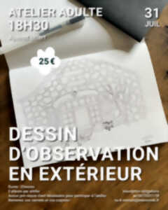 photo Atelier dessin d'observation en extérieur
