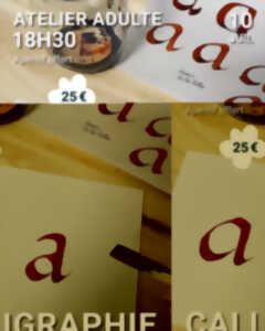 photo Atelier calligraphie