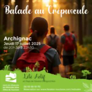 photo ÉTÉ ACTIF : Balade au crépuscule à Archignac