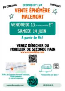 Vente éphémère de mobilier de seconde main