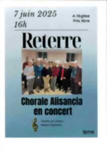 photo Chorale Alisancia en concert