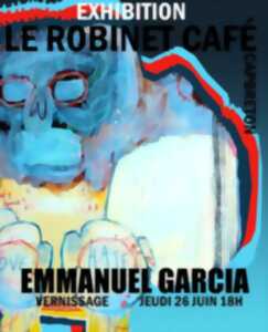 photo Vernissage Emmanuel Garcia - Le Robinet Café
