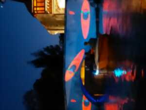 photo Balade en bateau électrique en nocturne