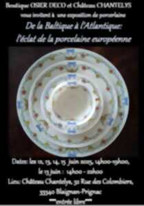 photo Exposition  de porcelaine au Château Chantelys