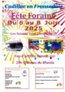 photo Fête foraine à Cadillac en Fronsadais
