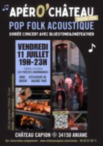photo APÉR’O CHÂTEAU - SOIRÉE POP FOLK ACOUSTIQUE