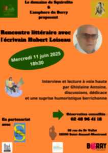 photo Rencontre littéraire avec l'écrivain Hubert Loiseau