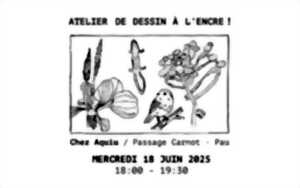 photo Atelier de dessin à l'encre!