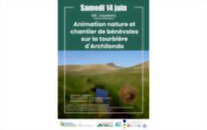 photo Animation nature et chantier de bénévoles sur la tourbière d'Archilondo