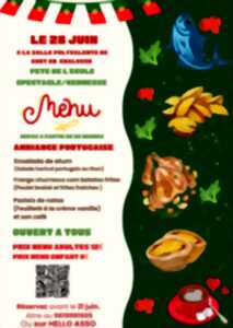photo Repas de l’école de sort en chalosse et Garrey
