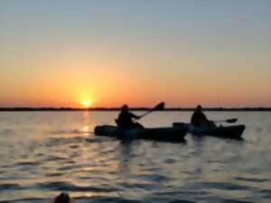 photo Lever du soleil en canoë + casse-croute landais