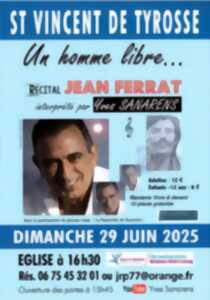 photo Récital Jean Ferrat interprêté par Yves Sanarens