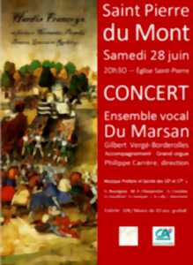 photo Concert ensemble vocal du Marsan