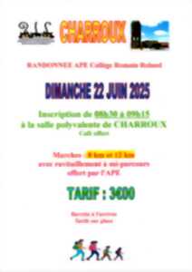 photo Randonnée APE Collège Romain Roland