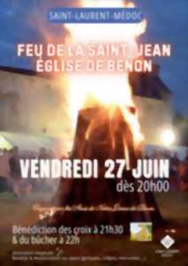 photo Feu de la Saint-Jean - Eglise de Benon