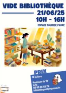 photo Vide bibliothèque