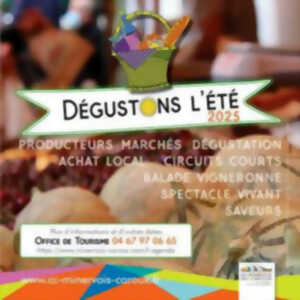photo DÉGUSTONS L'ÉTÉ - MARCHÉ DE PRODUCTEURS