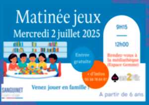 photo Matinée jeux de société