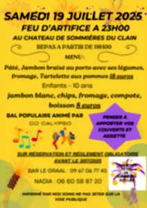 photo Feu d'artifice et bal
