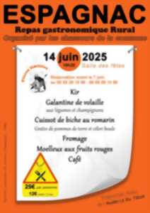 photo Repas gastronomique rural