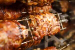 photo Repas cochon à la broche au feu de bois et thé dansant