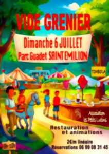 photo Vide Grenier Saint-Emilion