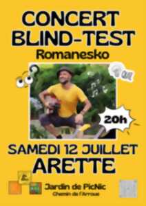 photo Concert Blind Test - Romanesko