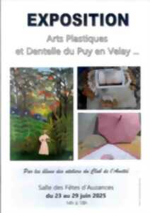 photo Exposition Arts Plastiques et Dentelle du Puy en Velay