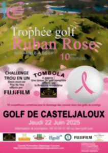 photo Trophée golf Ruban rose 10° édition